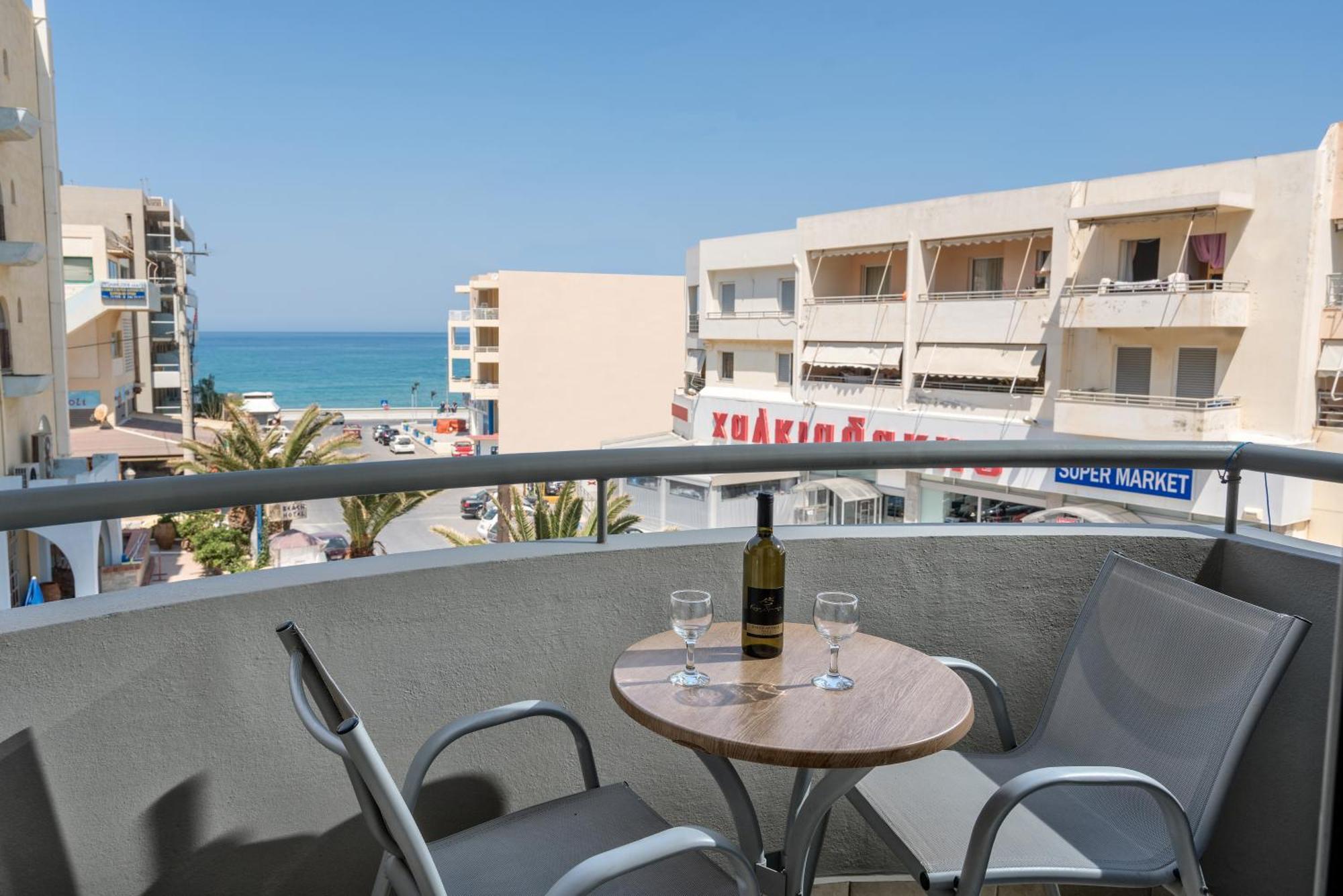 Lefkoniko Beach & Icarus Suite Apts Rethymno Exterior foto